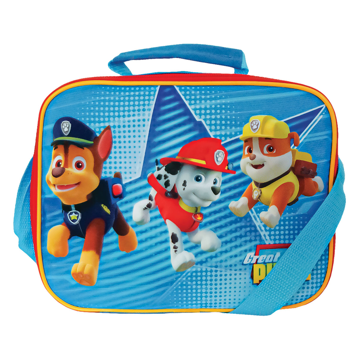 PAW PATROL GDF-Saco de lanche a tiracolo 22x18x8cm