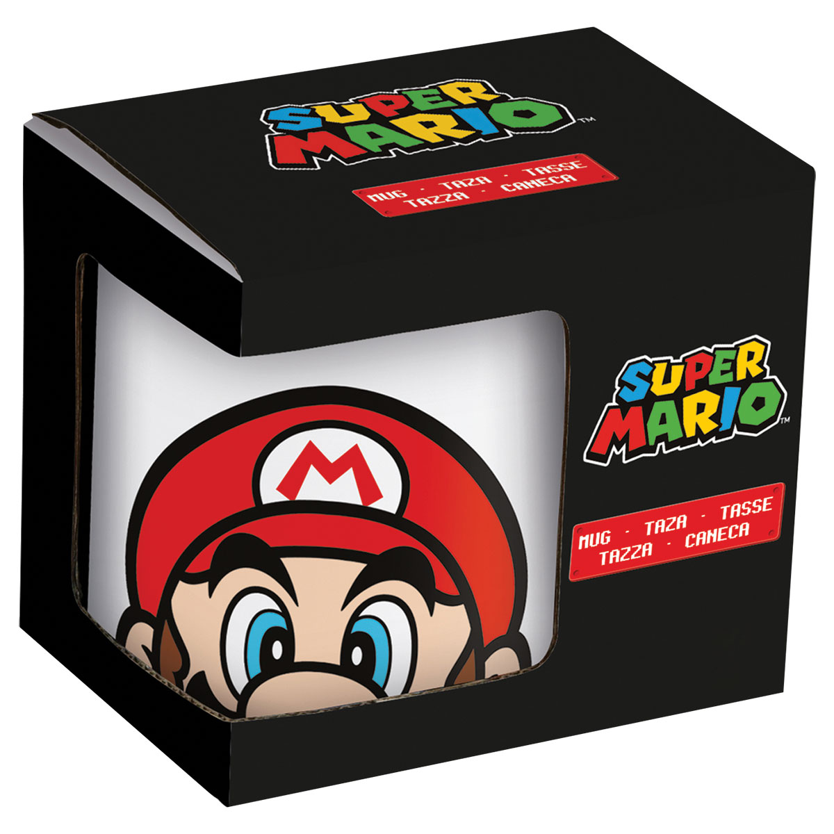 SUPER MARIO-Caneca Cerâmica 11oz/300ml Caixa Presente