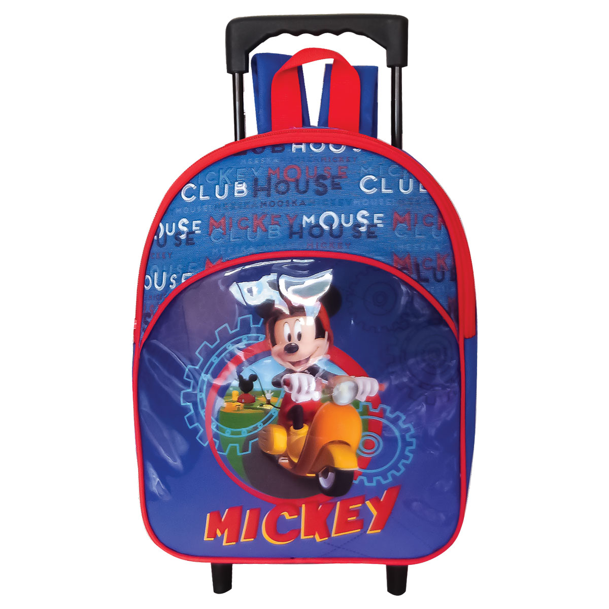 Mickey Moto-Trolley Junior Pega Dupla 25x31,5x11cm