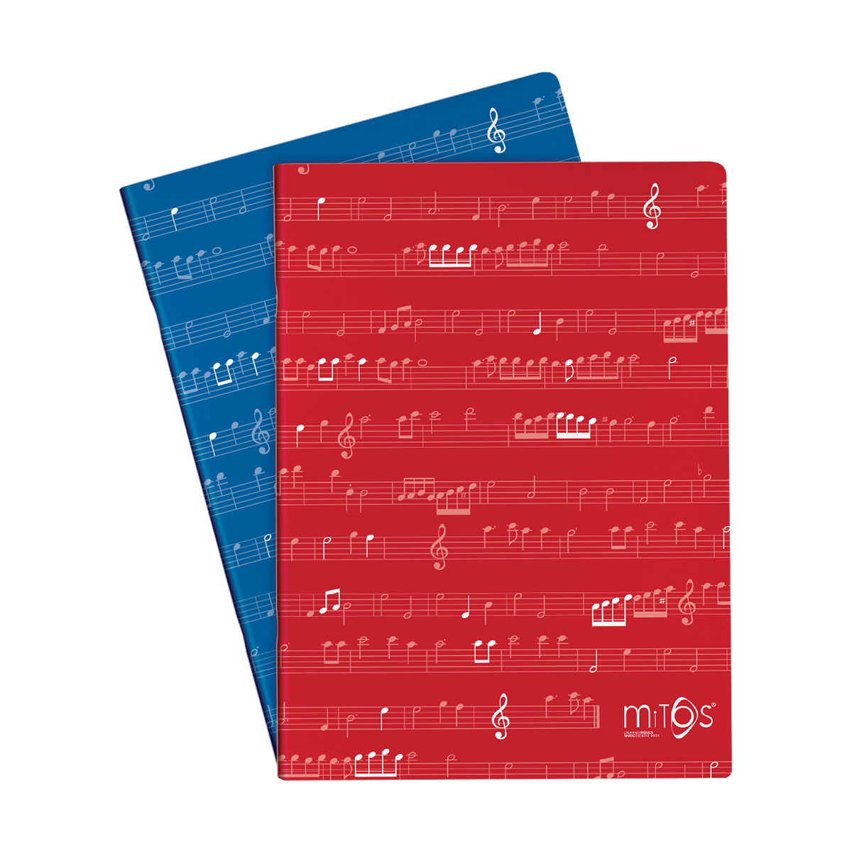 Mitos - Caderno A5 agrafado musica 20 folhas 60gr