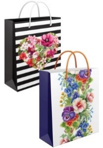 MITOS-Saco Prenda- Grande-37x45x15cm-Flowers1-Sortido