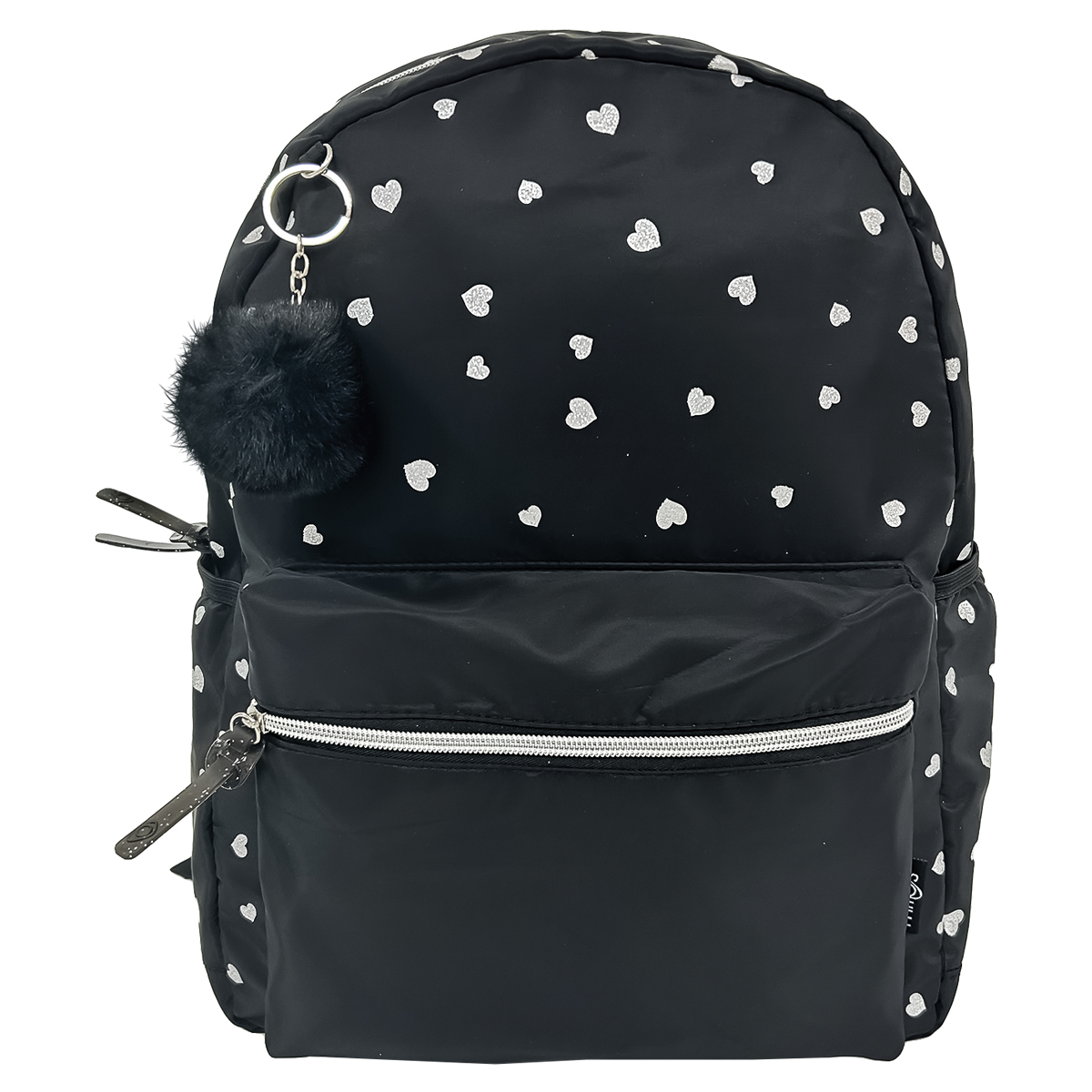 MITOS-GLITTER-Mochila Grande c/ Bolso Frontal 32x42x15cm-Pre