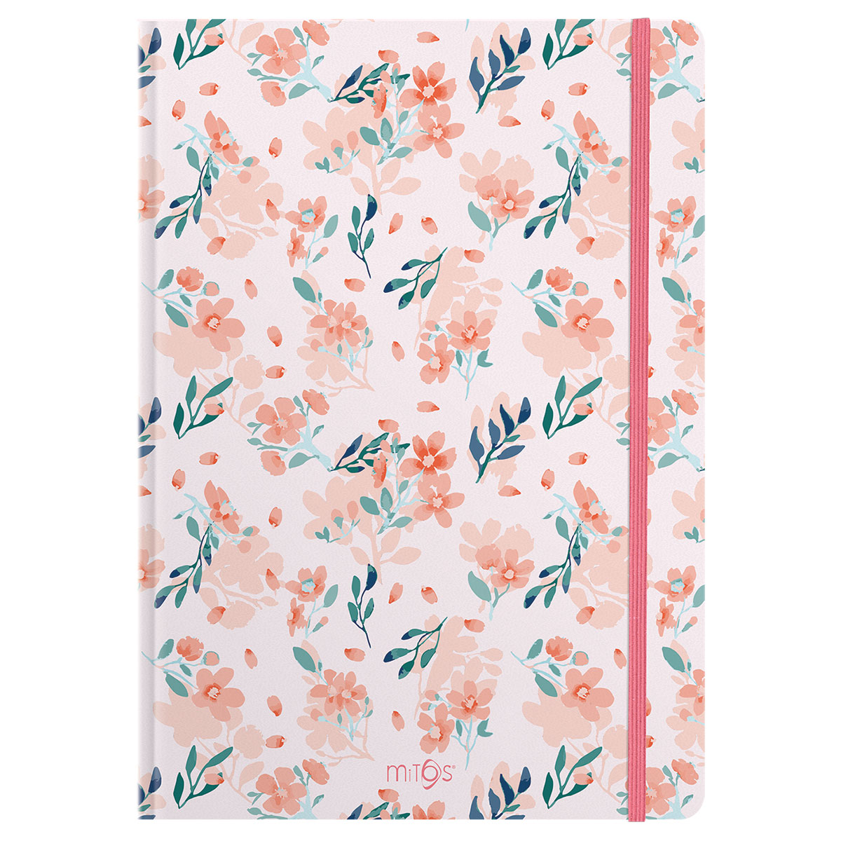 MITOS TREND3-Caderno Notas Linhas A5 Capa Dura 80f-Flowers