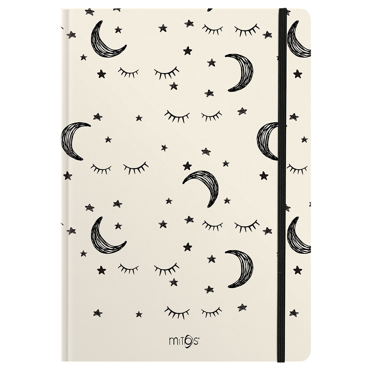 MITOS TREND3-Caderno Notas Linhas A6 Capa Dura 80f-Moon