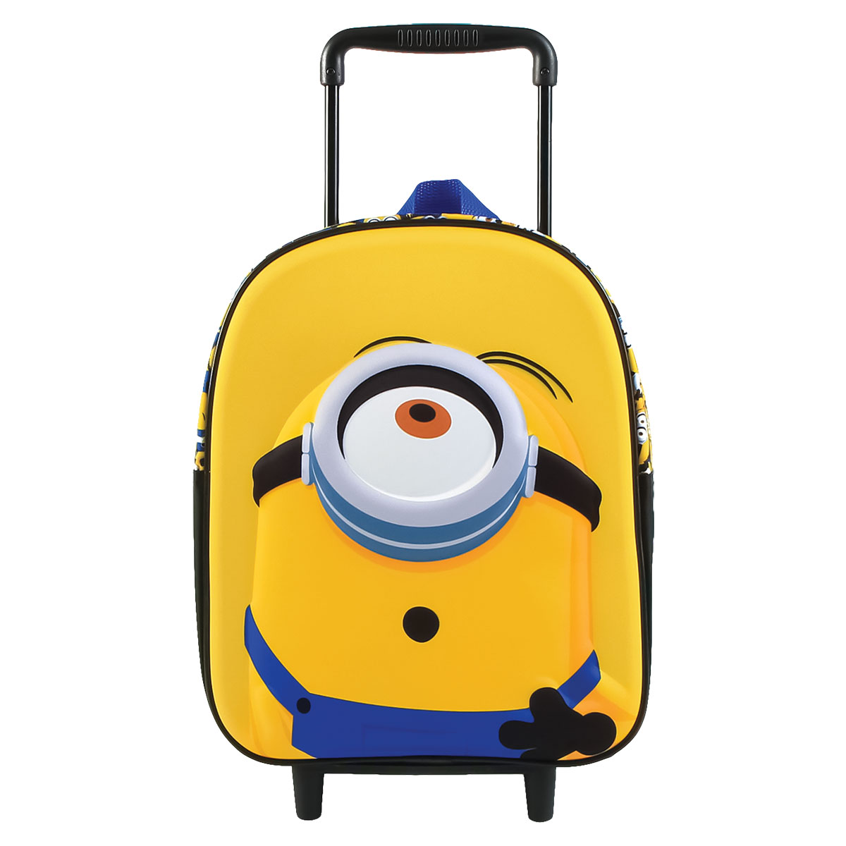 MINIONS-EYES UP-Trolley Junior 3D 25x30x10 cm