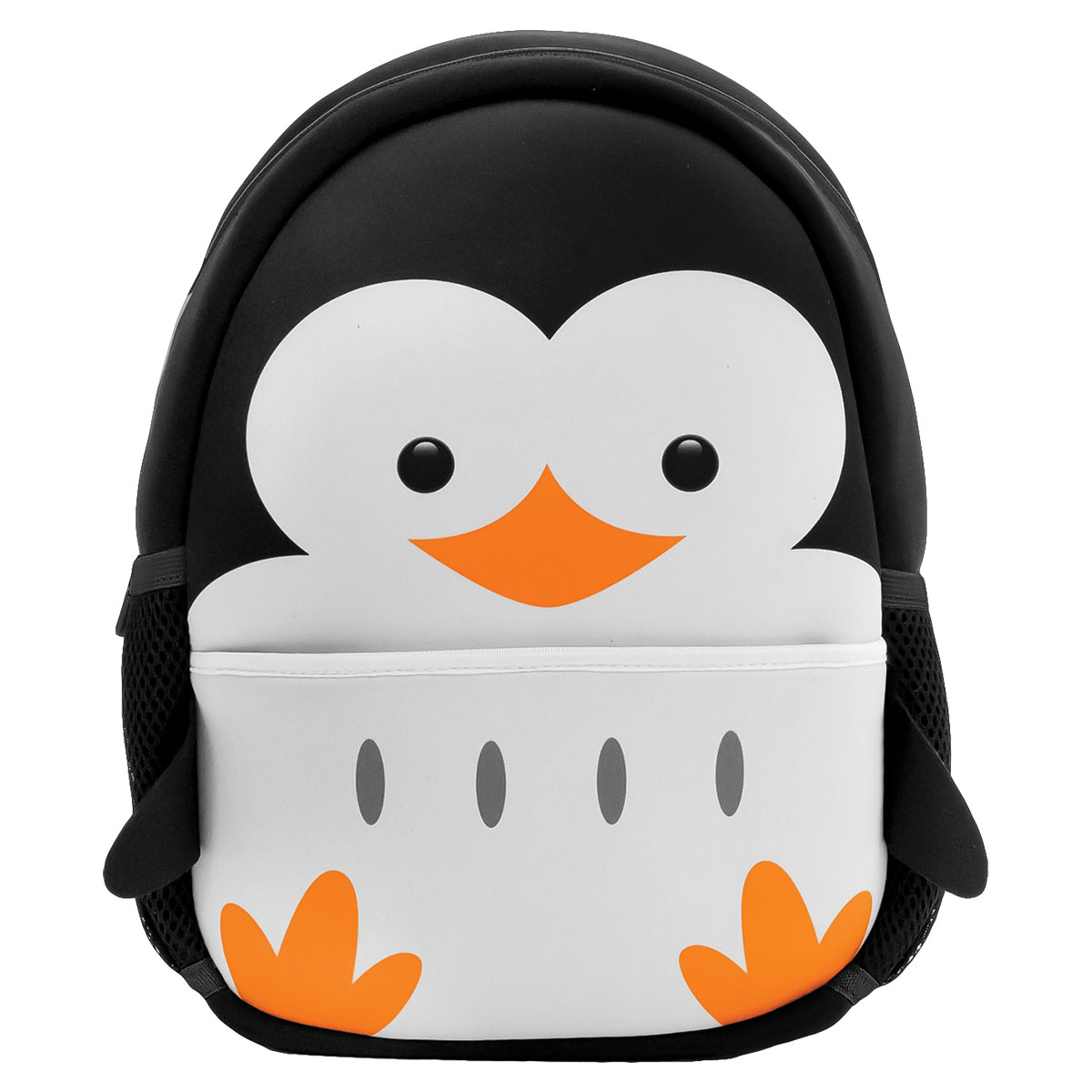 ANIMALS-Mochila Junior em Neoprene-Pinguim-21x30x10cm