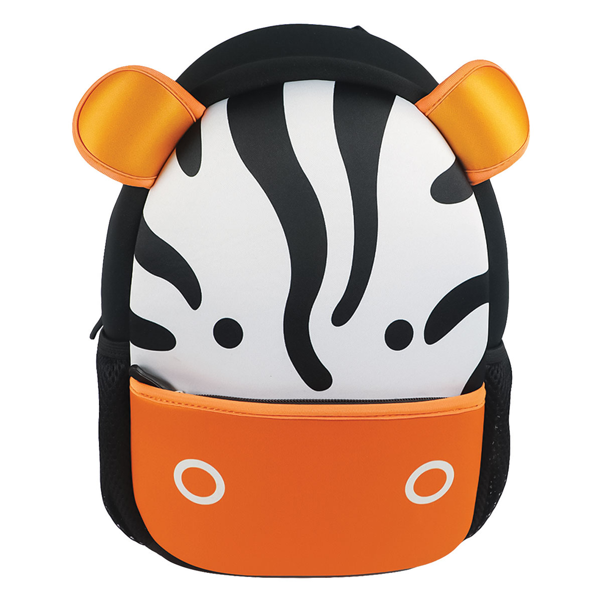 ANIMALS-Mochila Junior em Neoprene-Zebra-21x30x10cm