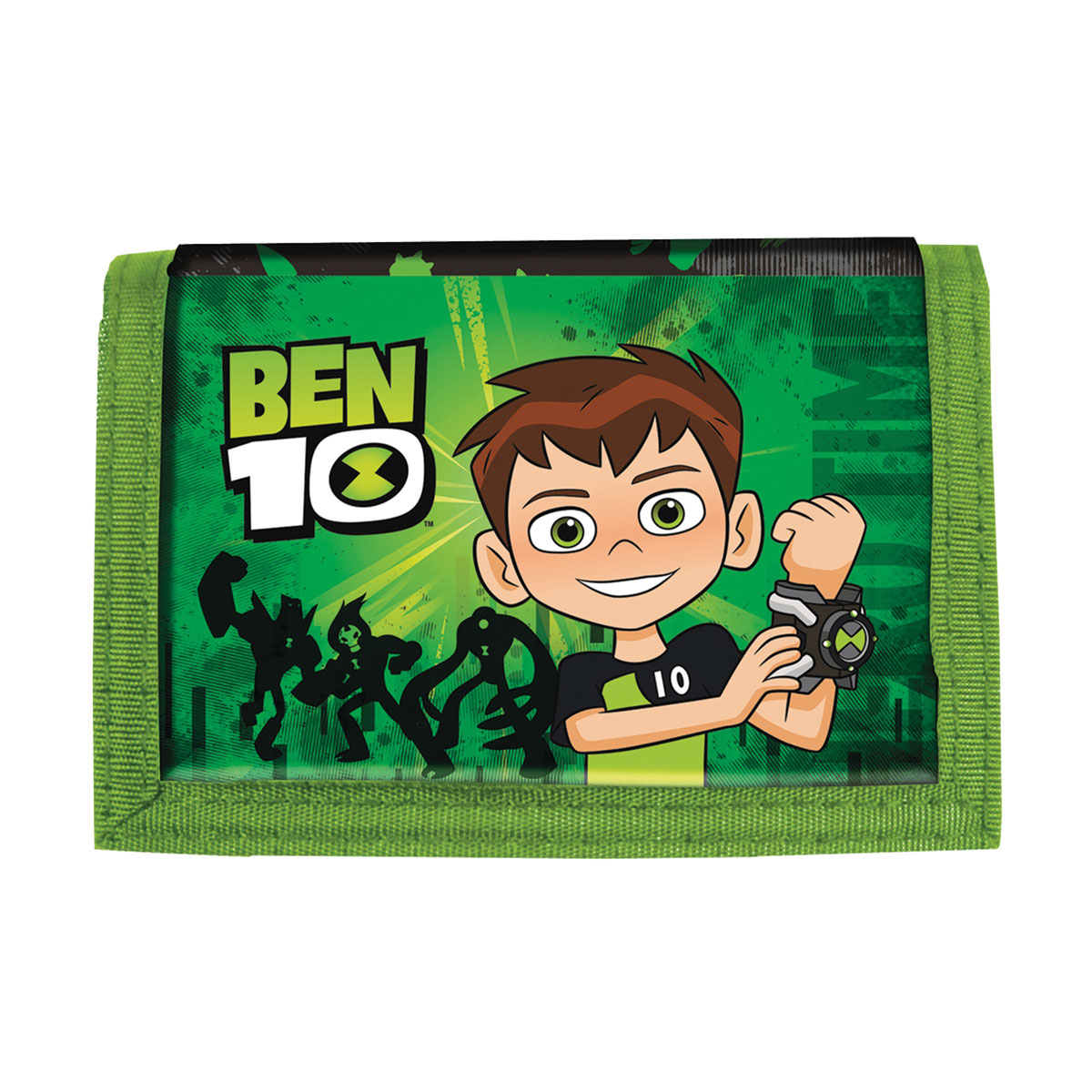 BEN10- Carteira c/ fecho em velcro 13x10x1cm