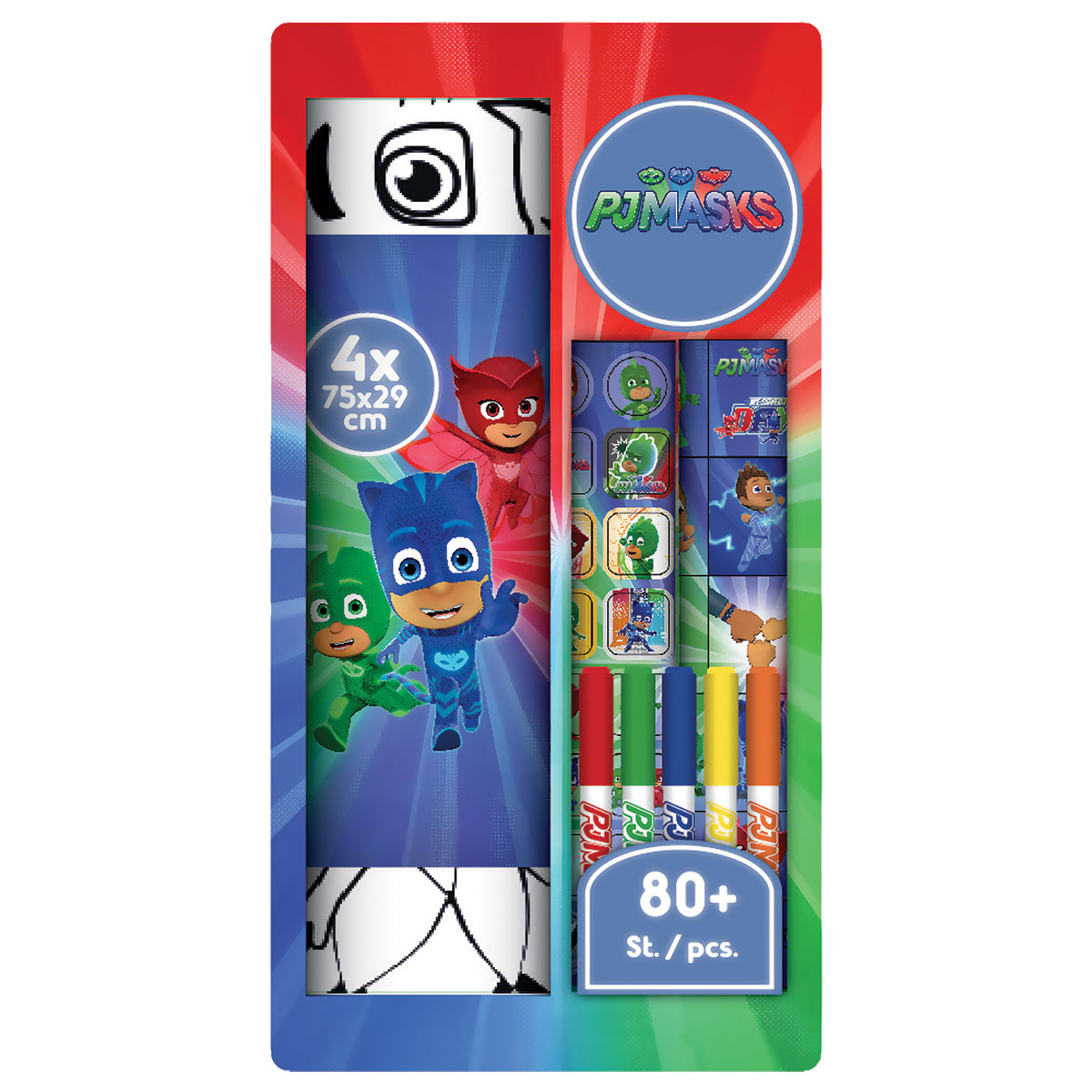 PJMasks-Rolo para colorir