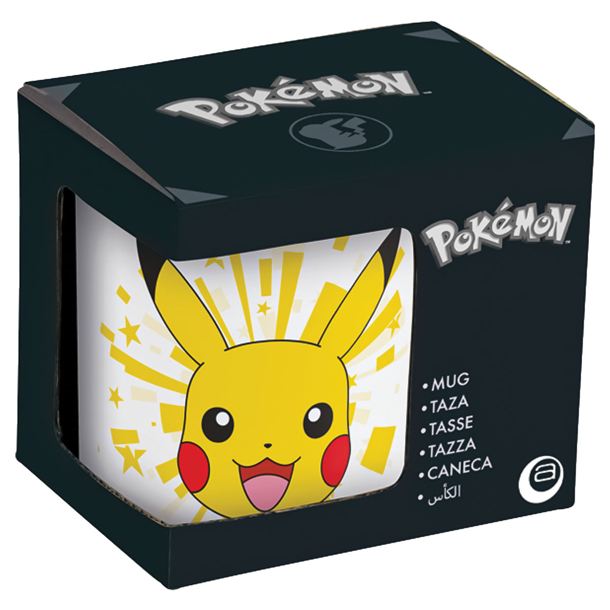 POKEMON-Caneca Cerâmica 11oz/300ml Caixa Presente