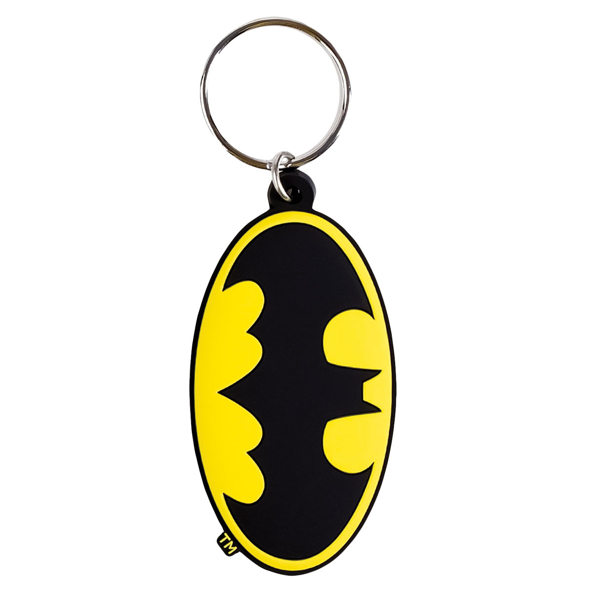 BATMAN-LOGO-Porta-Chaves de Borracha