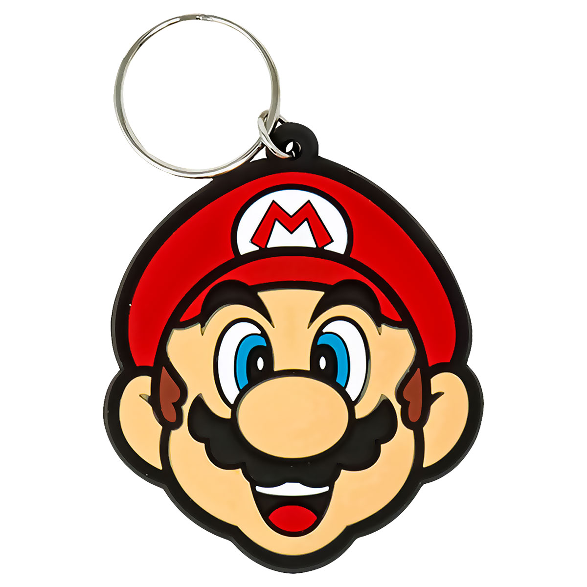 SUPER MARIO-ME-Porta-Chaves de Borracha