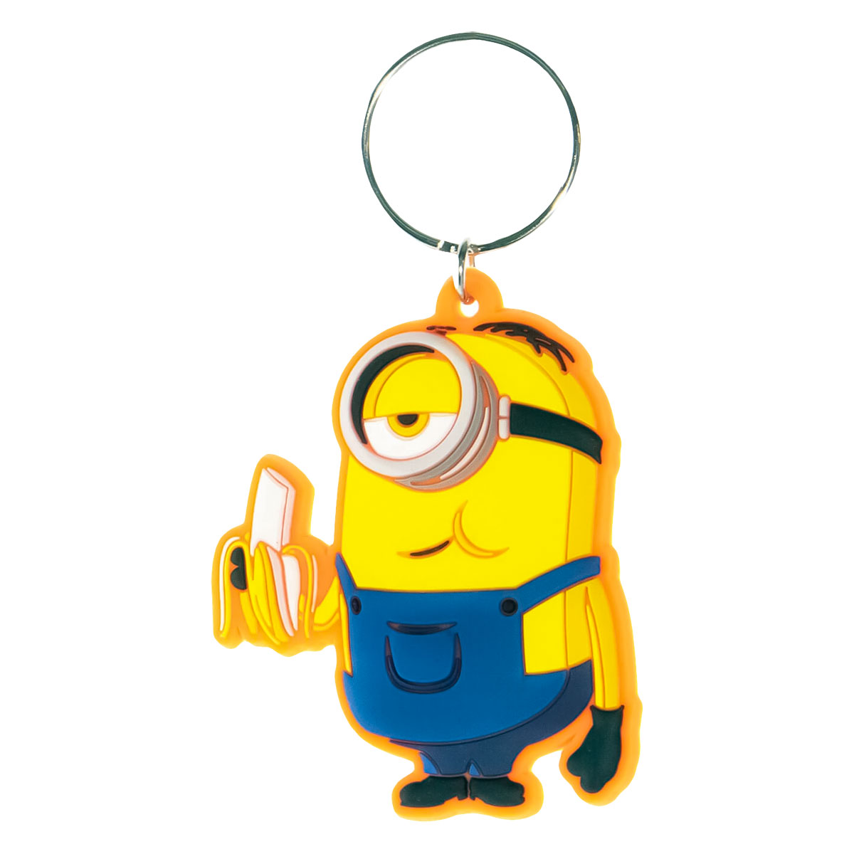 MINIONS-STUART-Porta-Chaves de Borracha