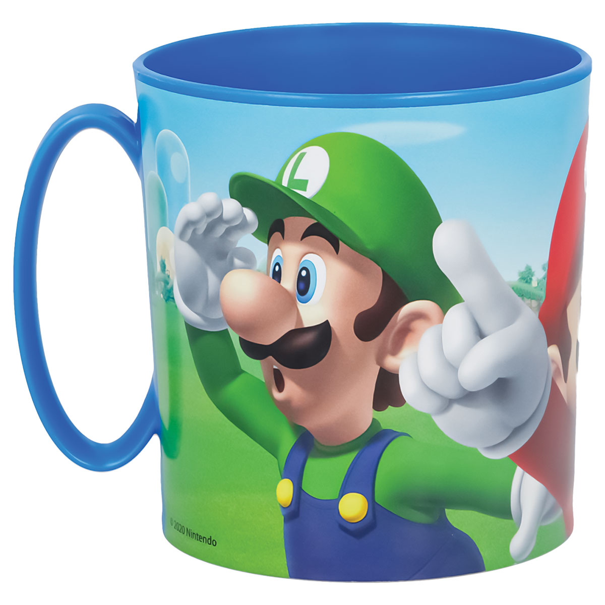 SUPER MARIO-Caneca Reutilizável PP 350ml