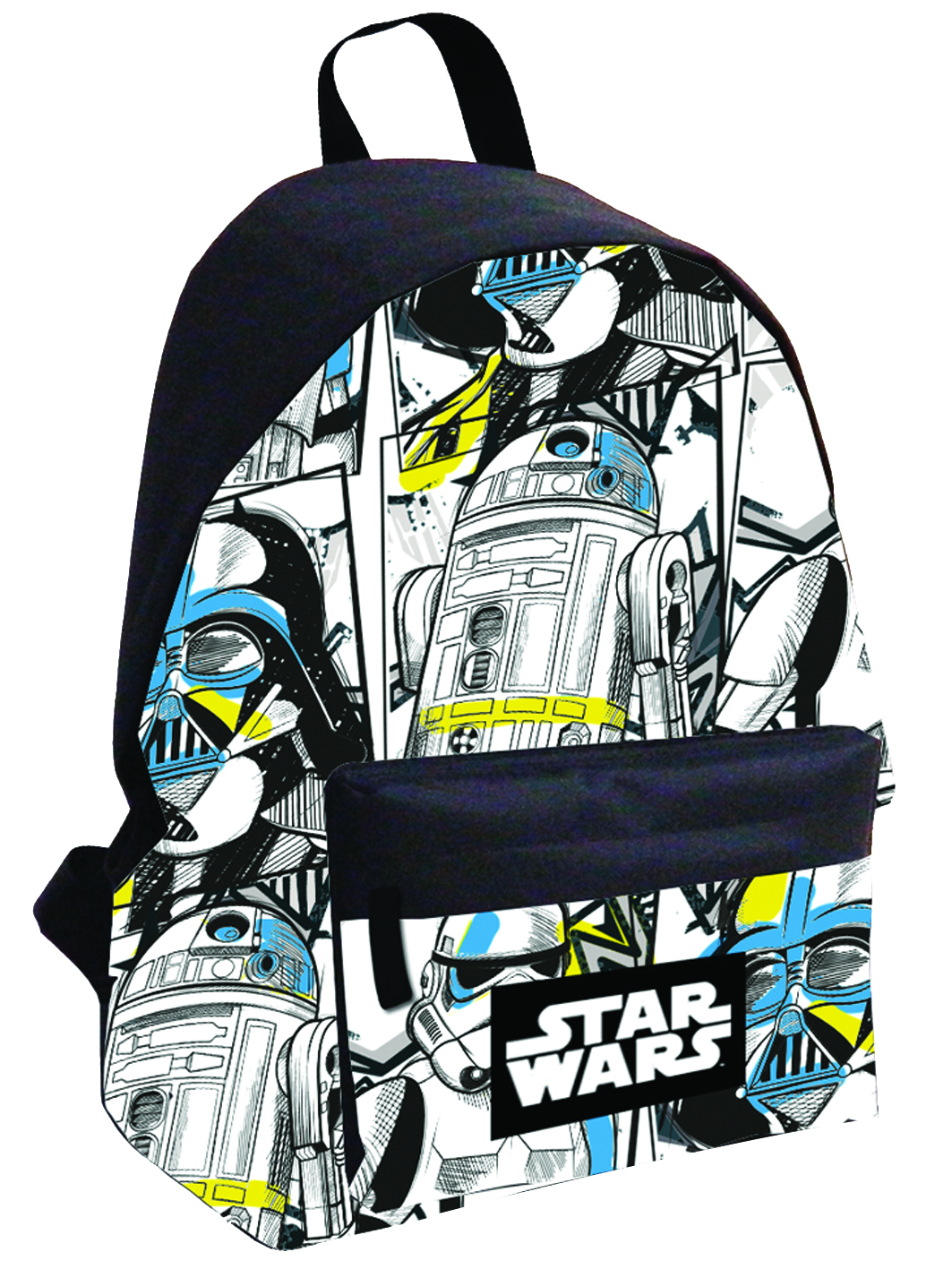 STAR WARS-BOLD-Mochila grande Estilo Americano 28x43x16cm