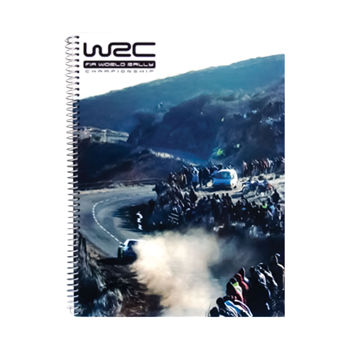 WRC - Caderno A5 quadriculado espiral capa dura 100 fol 70gr