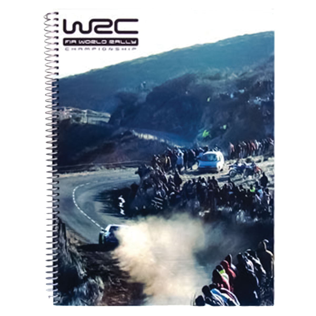 WRC - Caderno A4 quadriculado espiral capa dura 100 fol 70gr