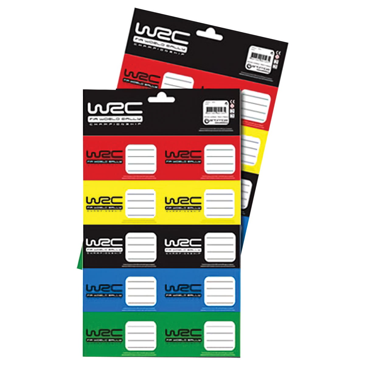 WRC0-20 etiquetas escolares (2folhas x 14,8x21cm)